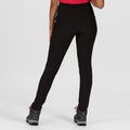 Black - Side - Regatta Womens-Ladies Pentre Stretch Trousers