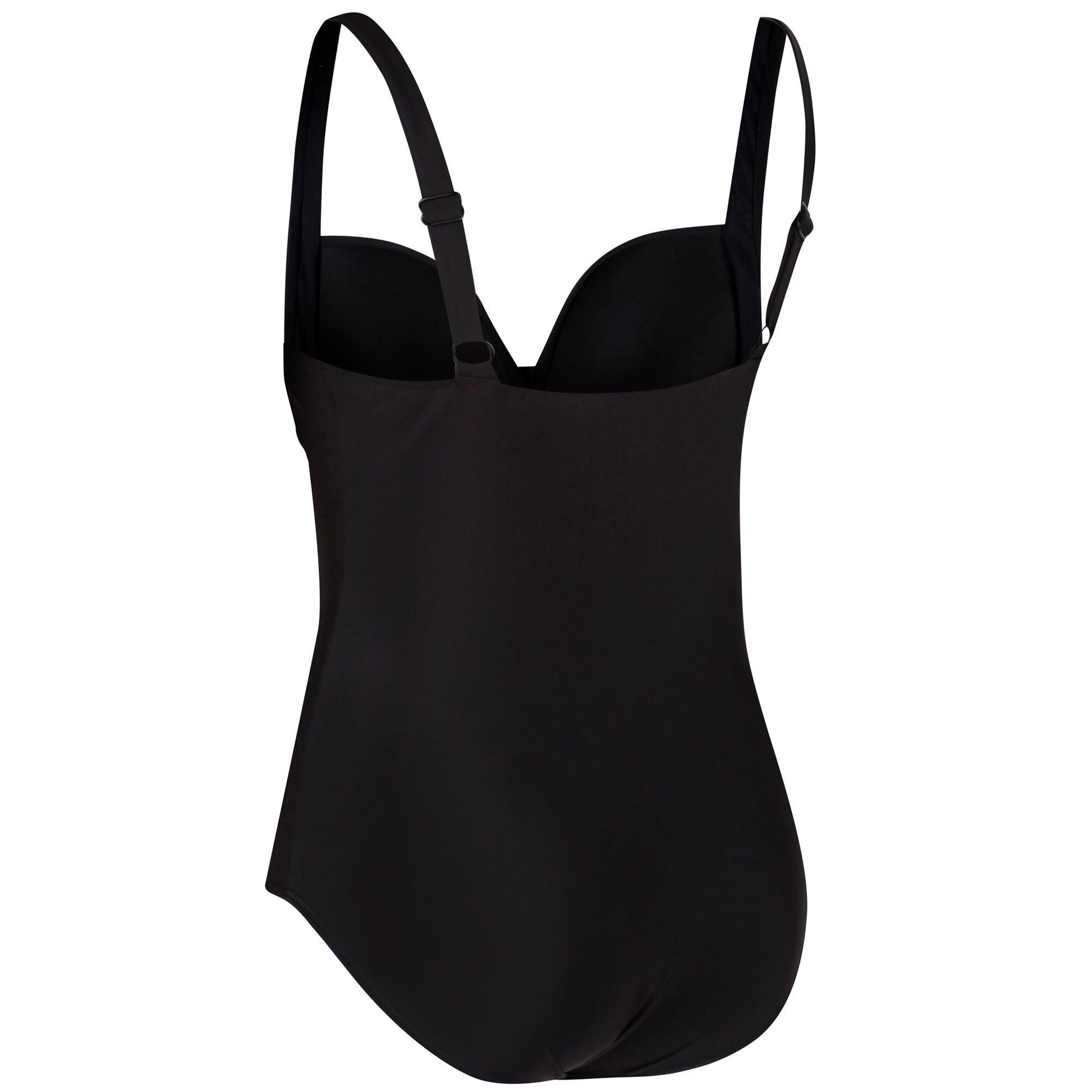 Black - Close up - Regatta Womens-Ladies Sakari Swimming Costume