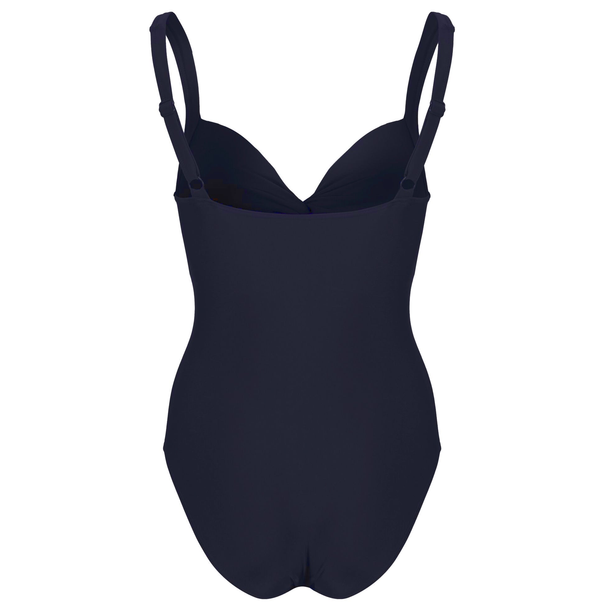 Navy - Back - Regatta Womens-Ladies Sakari Swimming Costume