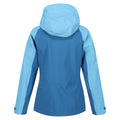Vallarta Blue-Ethereal - Back - Regatta Womens-Ladies Birchdale Waterproof Shell Jacket