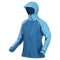 Vallarta Blue-Ethereal - Side - Regatta Womens-Ladies Birchdale Waterproof Shell Jacket
