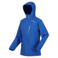 Olympian Blue - Side - Regatta Womens-Ladies Birchdale Waterproof Shell Jacket