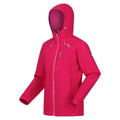 Pink Potion - Side - Regatta Womens-Ladies Birchdale Waterproof Shell Jacket