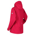 Dark Cerise - Side - Regatta Womens-Ladies Birchdale Waterproof Shell Jacket