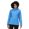 Sonic Blue - Side - Regatta Womens-Ladies Birchdale Waterproof Shell Jacket