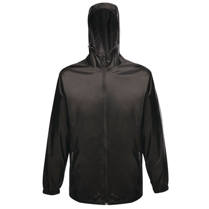 Black - Front - Regatta Professional Mens Packaway Jacket