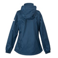 Admiral Blue - Back - Regatta Womens-Ladies Corinne IV Waterproof Jacket