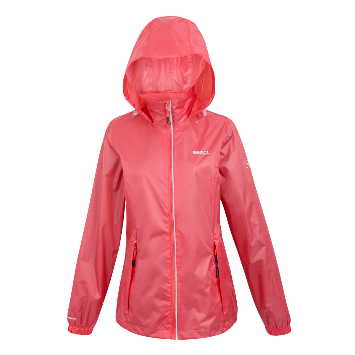 Peach Bloom - Front - Regatta Womens-Ladies Corinne IV Waterproof Jacket