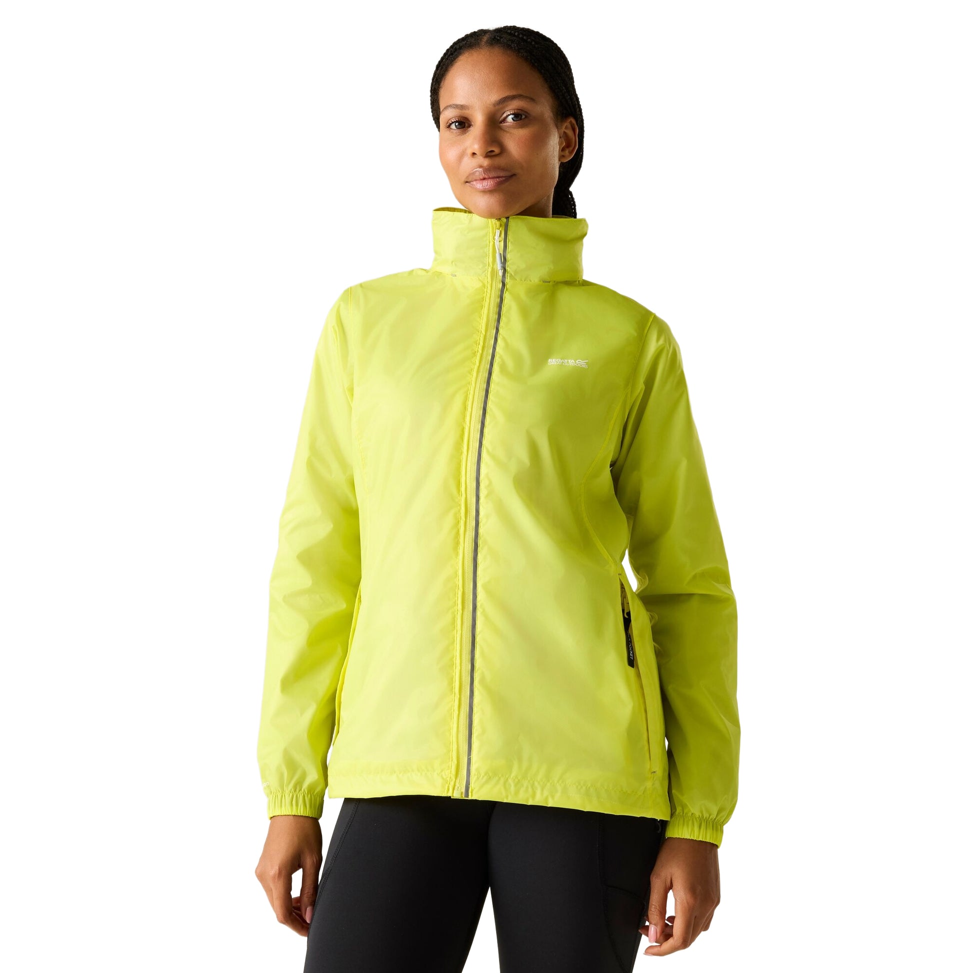Canary Yellow - Lifestyle - Regatta Womens-Ladies Corinne IV Waterproof Jacket