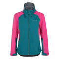 Shoreline Blue-Cyber Pink - Front - Dare2B Womens-Ladies Recourse II Jacket