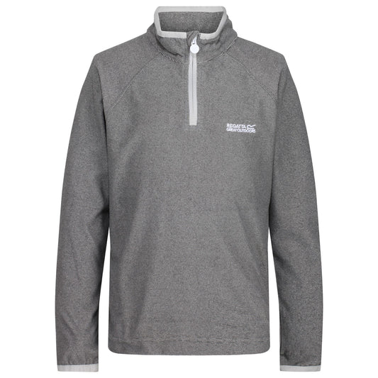 Light Steel-Steel Grey - Front - Regatta Childrens-Kids Loco Fleece