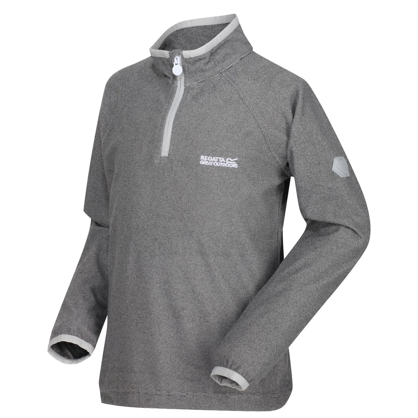 Light Steel-Steel Grey - Lifestyle - Regatta Childrens-Kids Loco Fleece