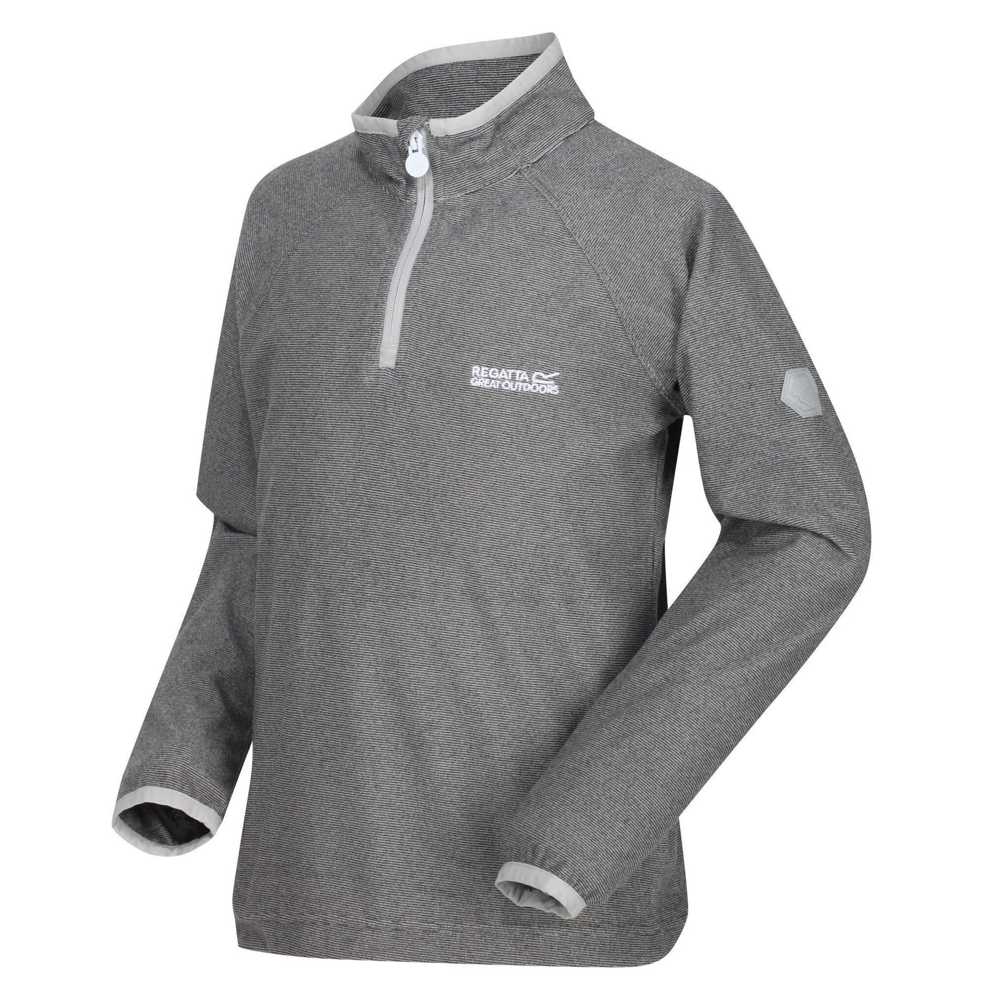 Light Steel-Steel Grey - Lifestyle - Regatta Childrens-Kids Loco Fleece