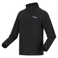 Black - Side - Regatta Childrens-Kids Loco Fleece