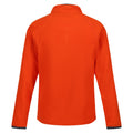 Blaze Orange-Magma Orange - Back - Regatta Childrens-Kids Loco Fleece