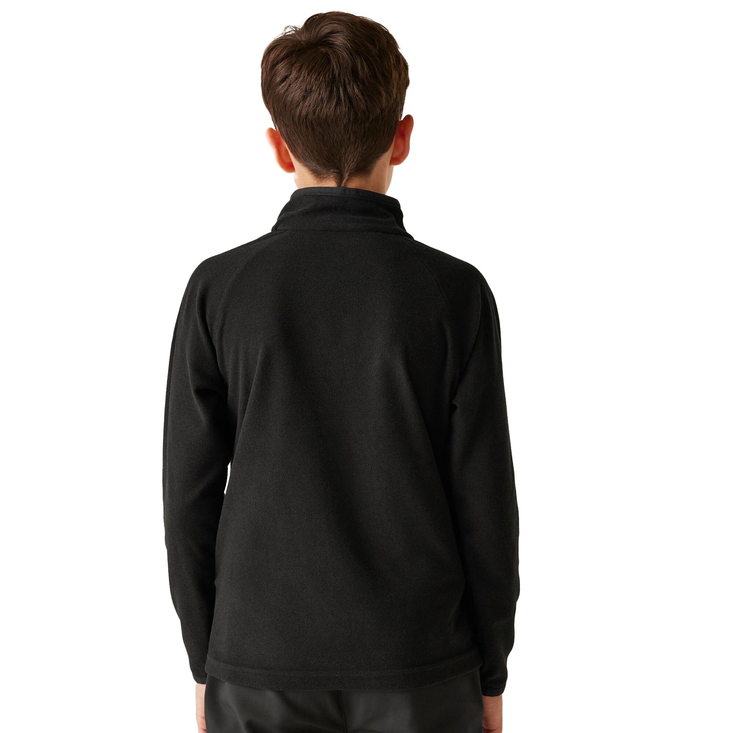 Black - Pack Shot - Regatta Childrens-Kids Loco Fleece