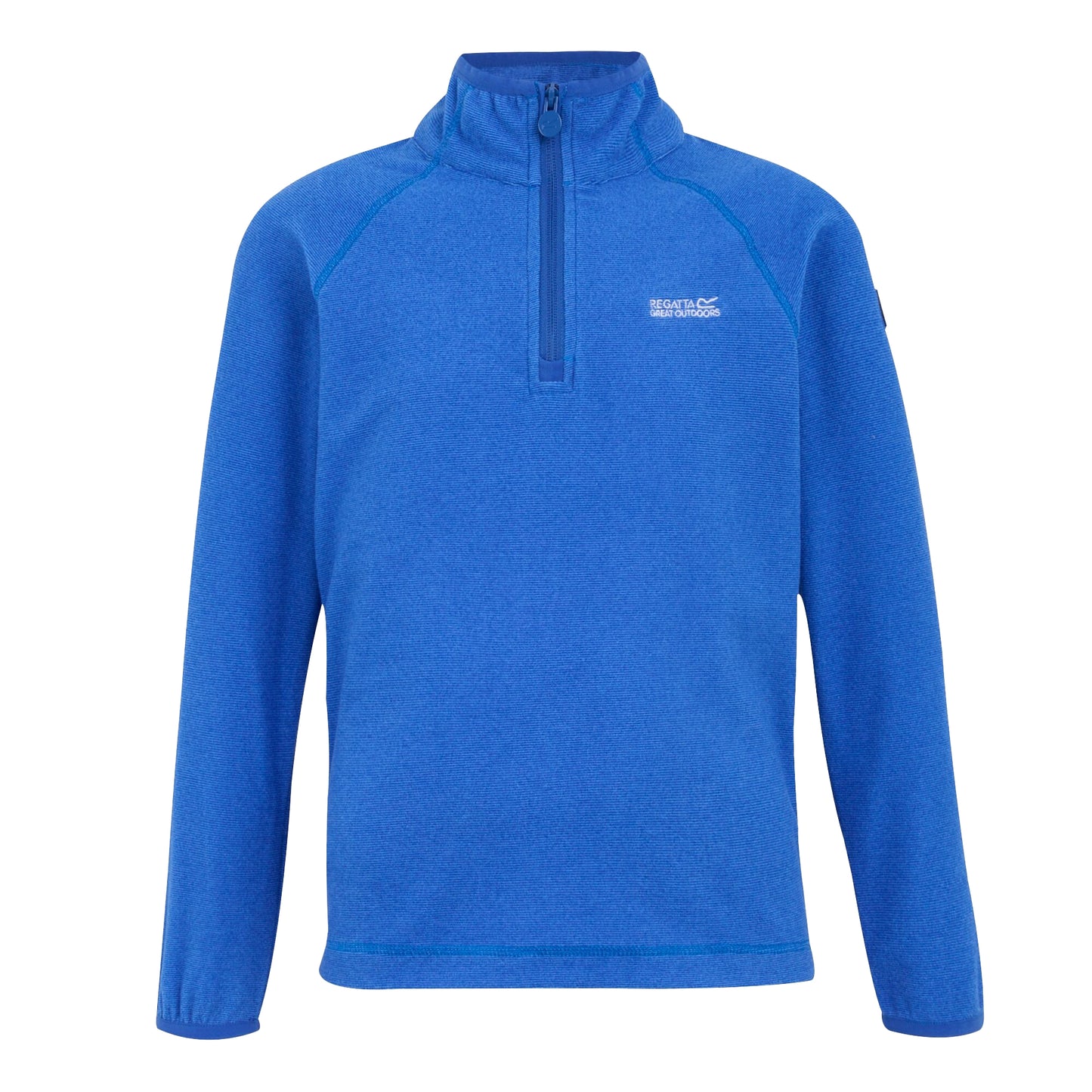 Olympian Blue-Nebulas Blue - Front - Regatta Childrens-Kids Loco Fleece