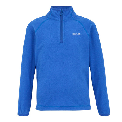 Olympian Blue-Nebulas Blue - Front - Regatta Childrens-Kids Loco Fleece