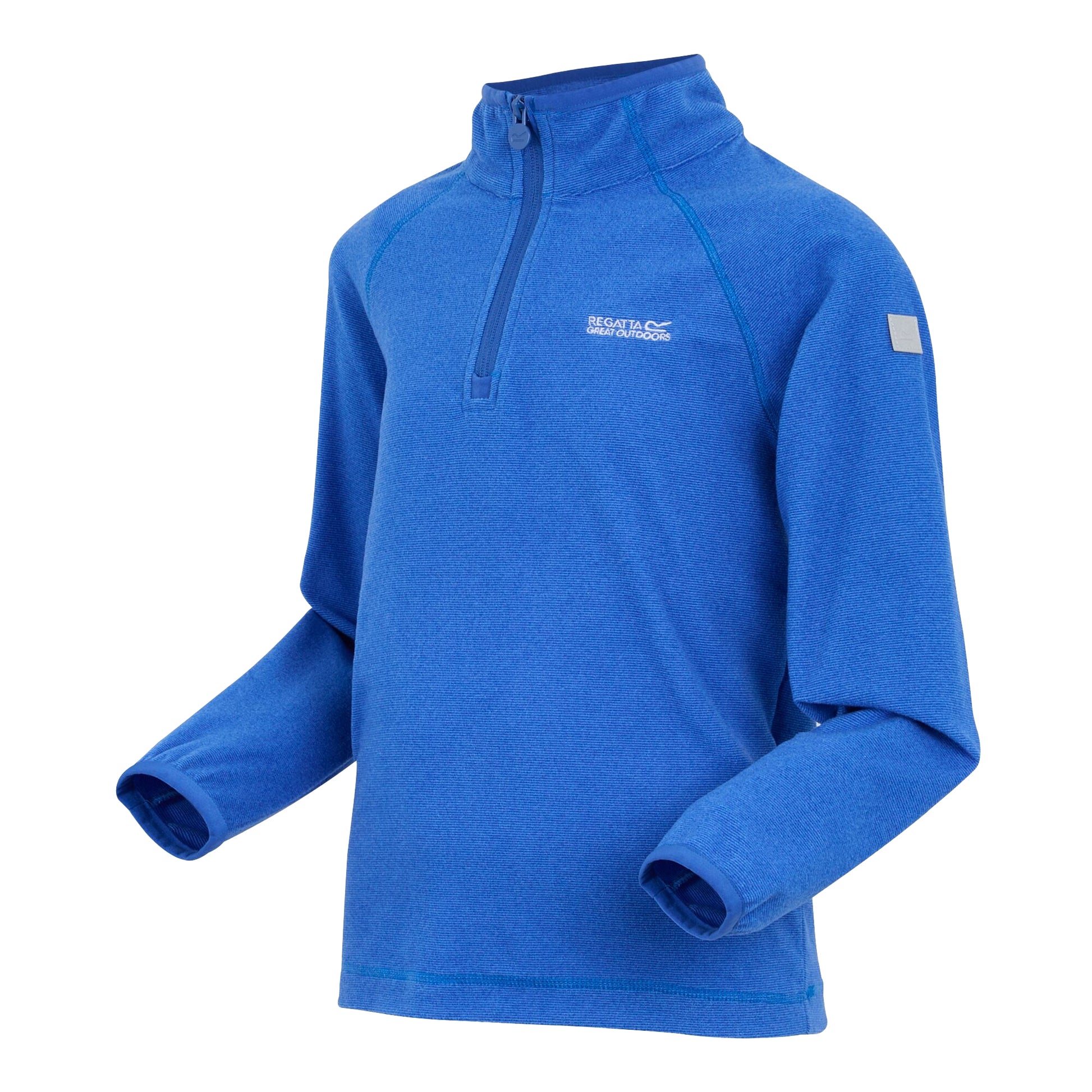 Olympian Blue-Nebulas Blue - Side - Regatta Childrens-Kids Loco Fleece