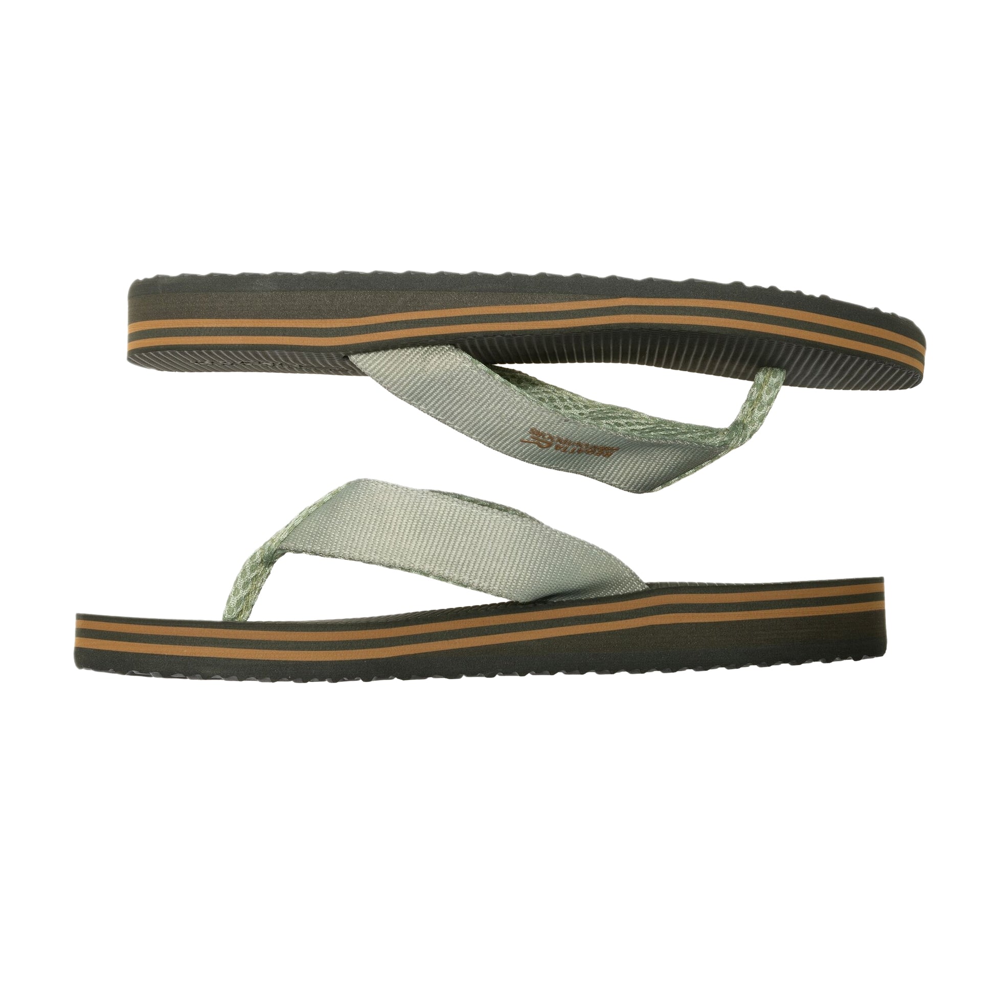 Dark Khaki-Teal - Lifestyle - Regatta Mens Rico Flip Flops