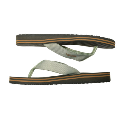 Dark Khaki-Teal - Lifestyle - Regatta Mens Rico Flip Flops