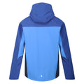 Strong Blue-New Royal - Back - Regatta Mens Birchdale Waterproof Hooded Jacket