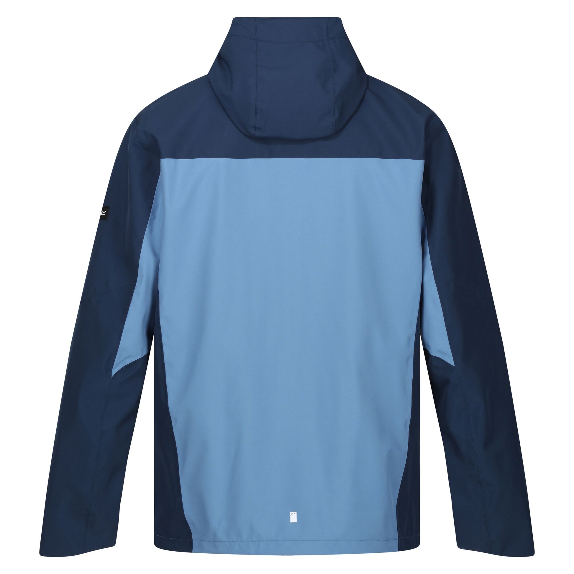 Coronet Blue-Moonlight Denim - Back - Regatta Mens Birchdale Waterproof Hooded Jacket