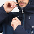 Moonlight Denim-Navy - Pack Shot - Regatta Mens Birchdale Waterproof Hooded Jacket
