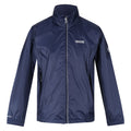 Navy - Side - Regatta Mens Lyle IV Waterproof Hooded Jacket