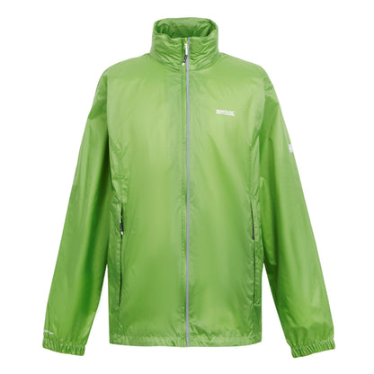 Piquant Green-Citron Lime - Front - Regatta Mens Lyle IV Waterproof Hooded Jacket