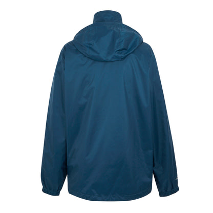 Moonlight Denim-Tangerine Tango - Back - Regatta Mens Lyle IV Waterproof Hooded Jacket