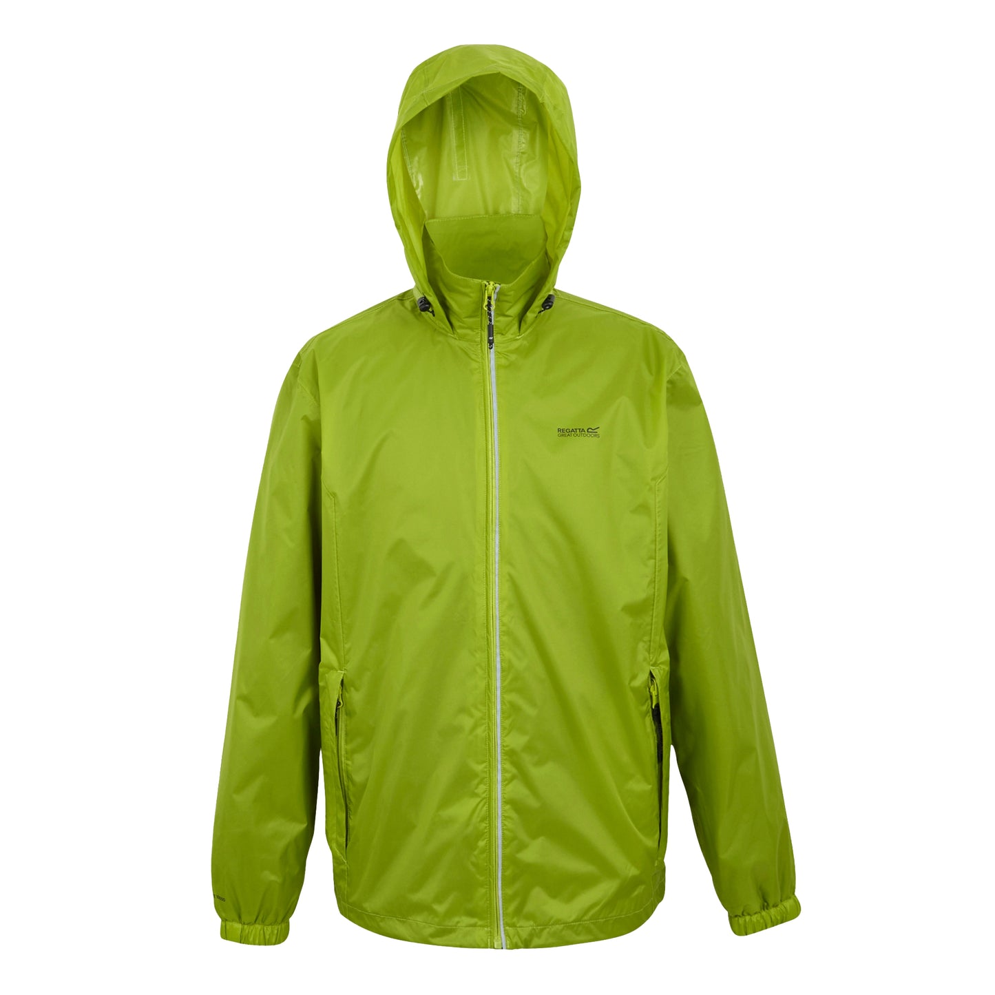 Moonlight Denim-Tangerine Tango - Lifestyle - Regatta Mens Lyle IV Waterproof Hooded Jacket