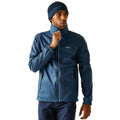 Moonlight Denim-Tangerine Tango - Lifestyle - Regatta Mens Lyle IV Waterproof Hooded Jacket