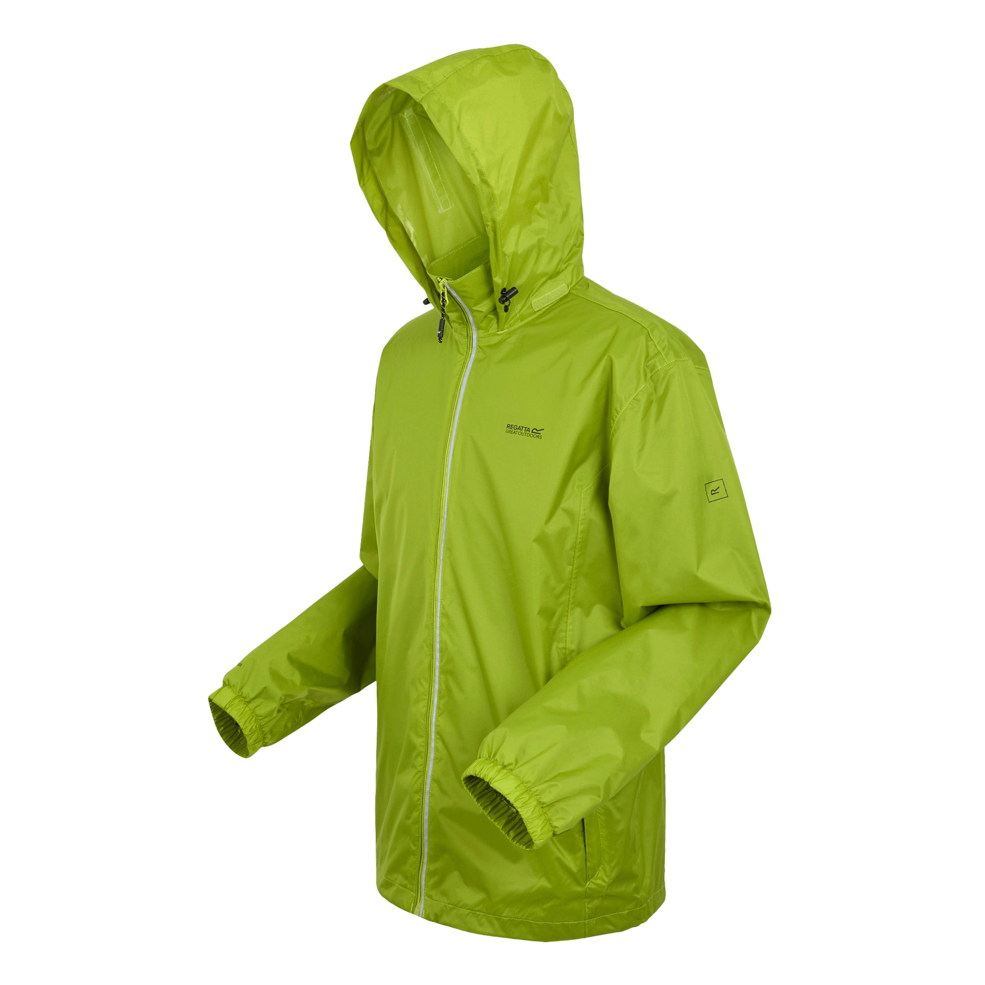Grenoble Green - Side - Regatta Mens Lyle IV Waterproof Hooded Jacket