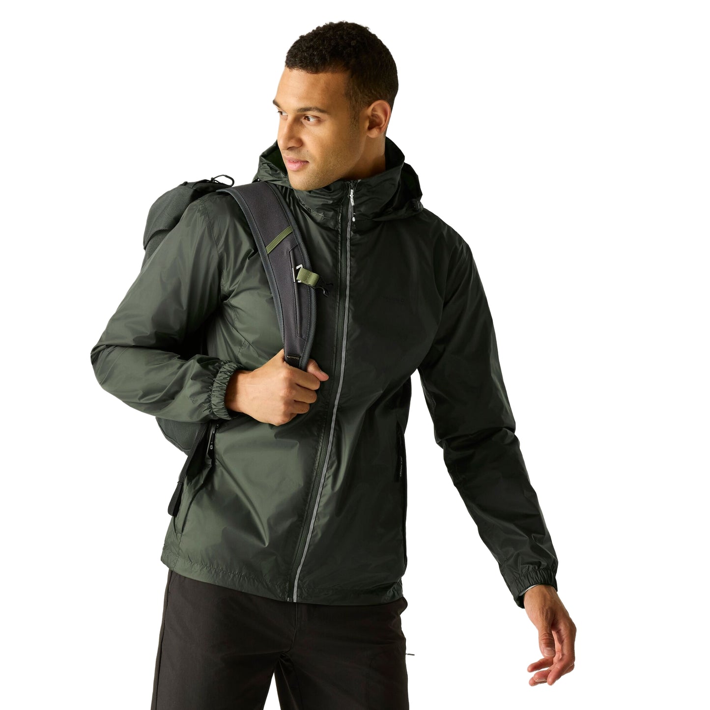 Dark Khaki - Lifestyle - Regatta Mens Lyle IV Waterproof Hooded Jacket