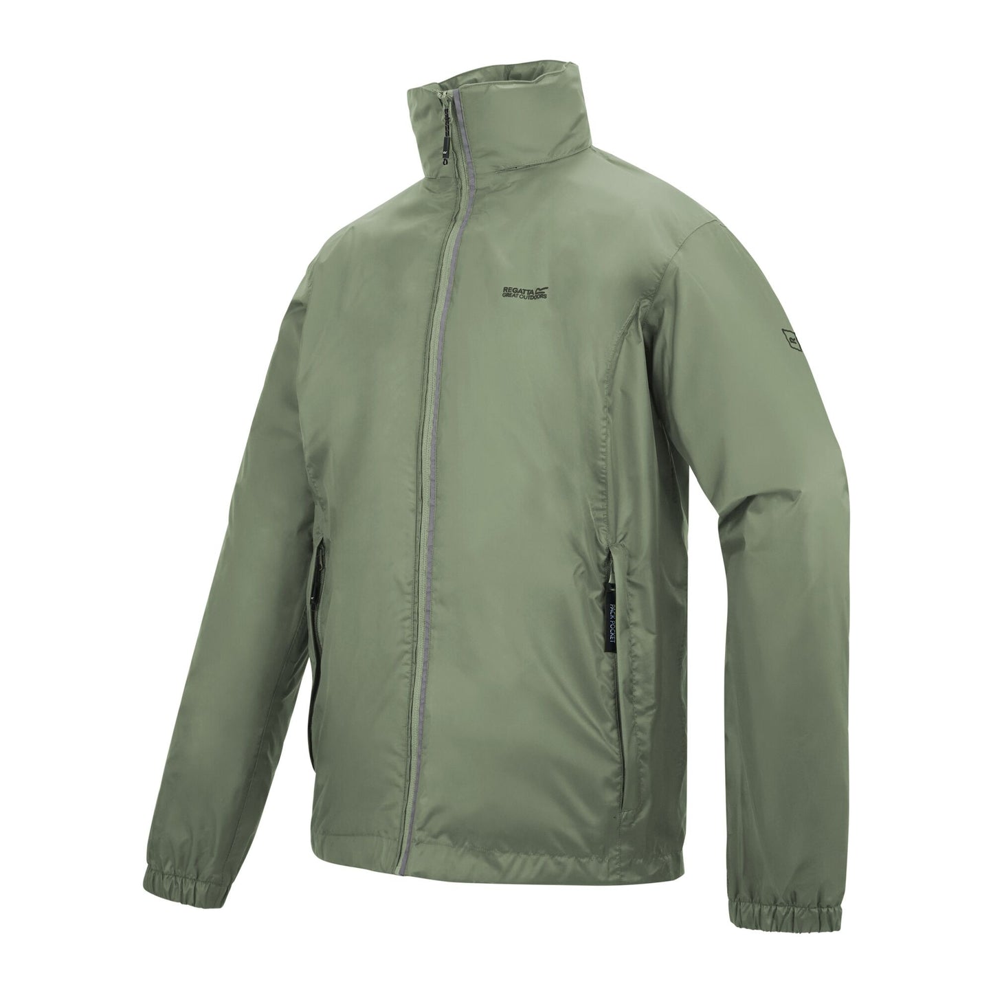 Light Sage - Side - Regatta Mens Lyle IV Waterproof Hooded Jacket
