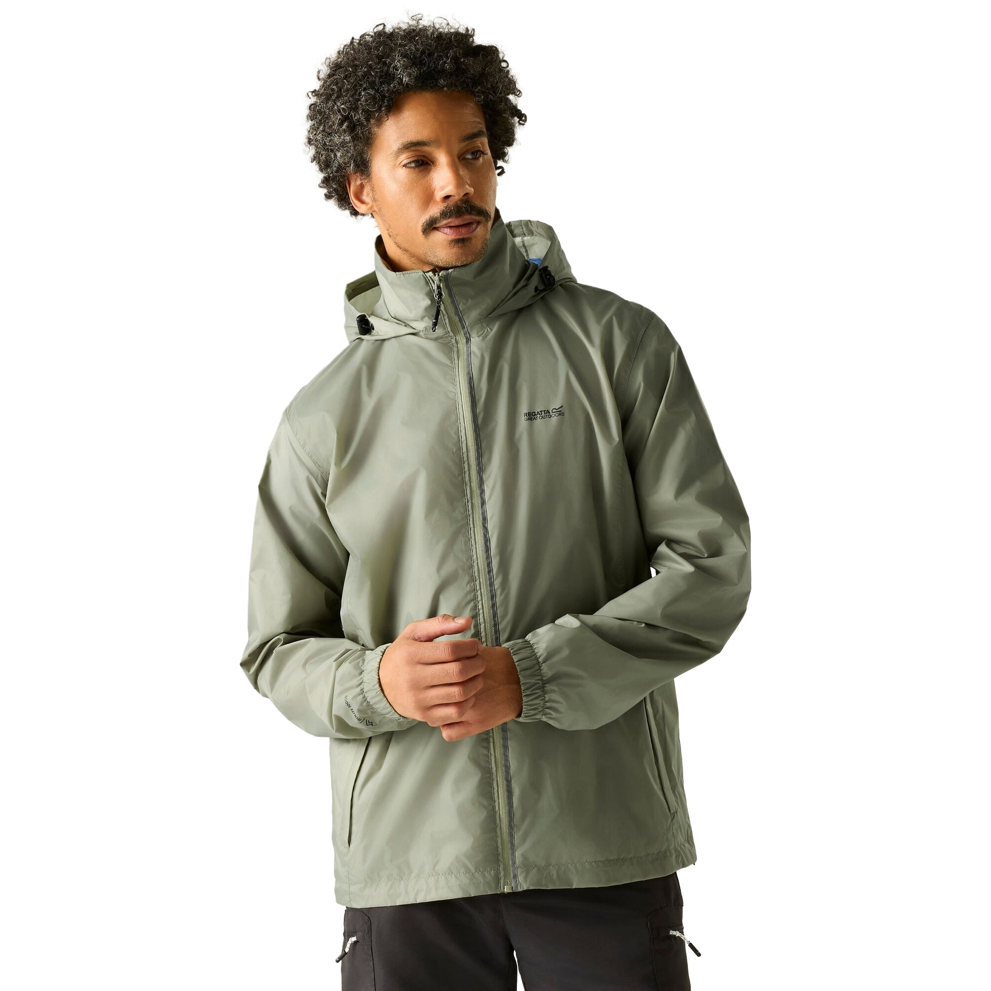 Light Sage - Lifestyle - Regatta Mens Lyle IV Waterproof Hooded Jacket