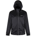 Black - Front - Regatta Mens Lyle IV Waterproof Hooded Jacket