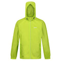 Bright Kiwi - Front - Regatta Mens Lyle IV Waterproof Hooded Jacket