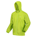 Bright Kiwi - Pack Shot - Regatta Mens Lyle IV Waterproof Hooded Jacket