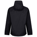 Black - Back - Regatta Mens Lyle IV Waterproof Hooded Jacket