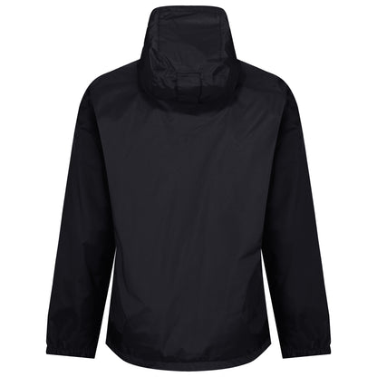 Black - Back - Regatta Mens Lyle IV Waterproof Hooded Jacket
