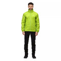 Bright Kiwi - Close up - Regatta Mens Lyle IV Waterproof Hooded Jacket