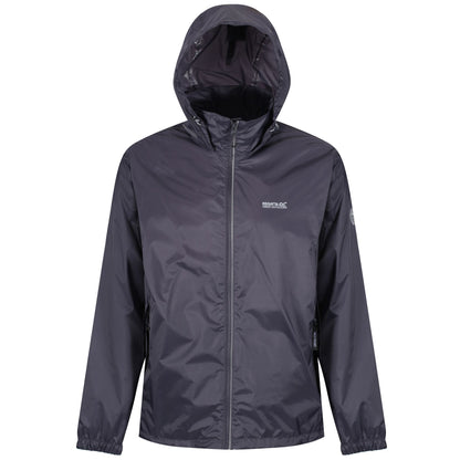 Iron - Front - Regatta Mens Lyle IV Waterproof Hooded Jacket