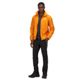 Flame Orange - Pack Shot - Regatta Mens Lyle IV Waterproof Hooded Jacket