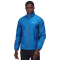 Navy - Front - Regatta Mens Lyle IV Waterproof Hooded Jacket