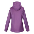 Sunset Purple - Back - Regatta Womens-Ladies Pack It III Waterproof Jacket
