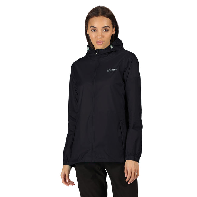 Black - Pack Shot - Regatta Womens-Ladies Pack It III Waterproof Jacket