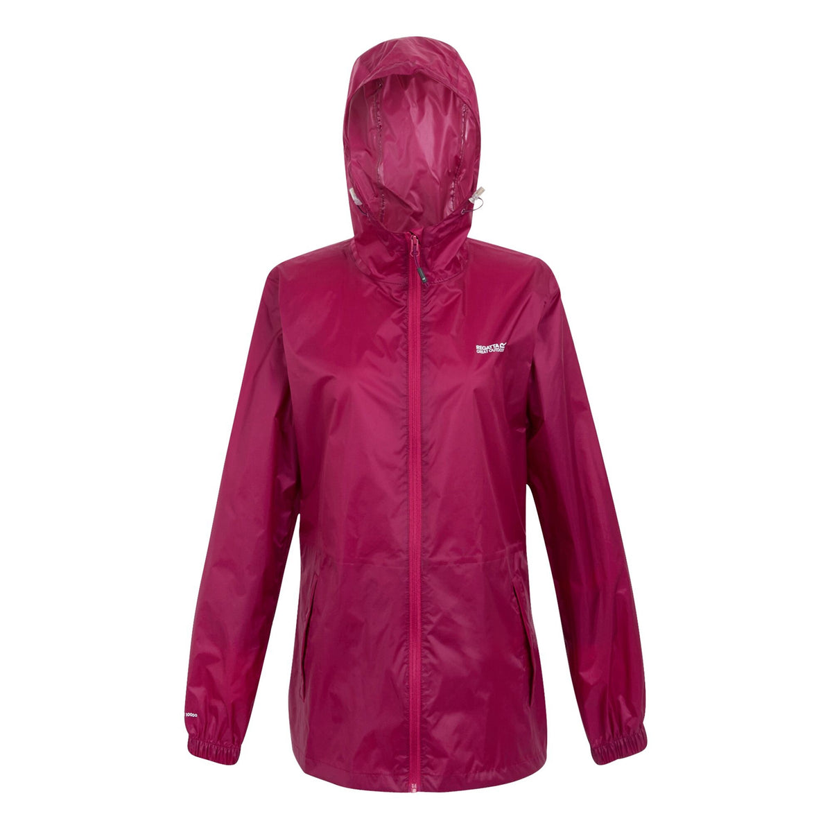 Beaujolais - Front - Regatta Womens-Ladies Pack It III Waterproof Jacket