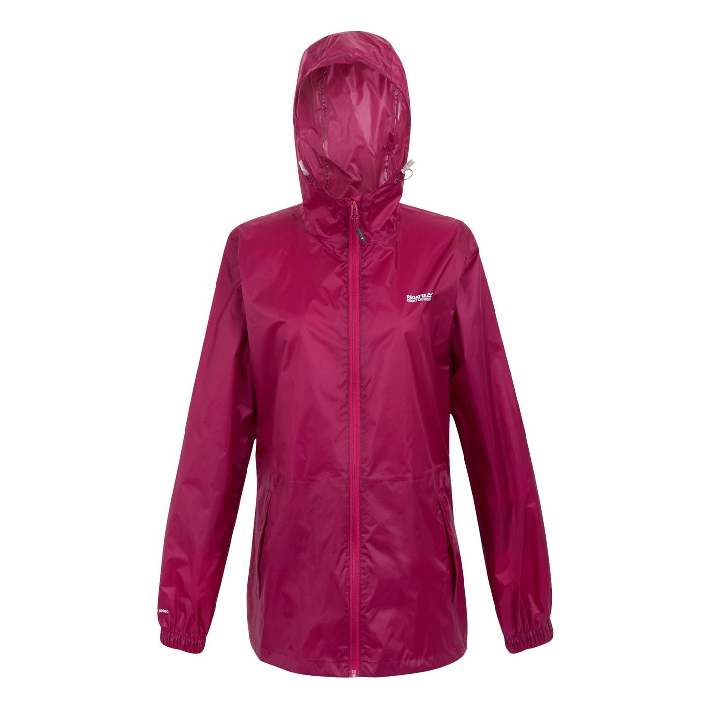 Beaujolais - Front - Regatta Womens-Ladies Pack It III Waterproof Jacket